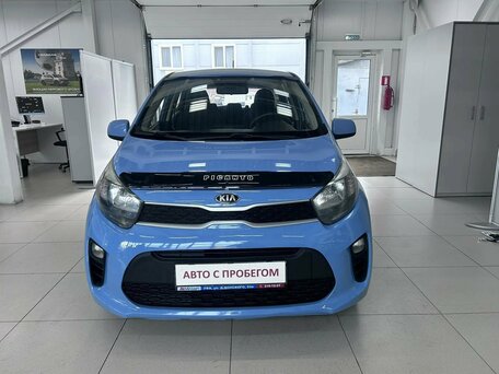 2018 Kia Picanto III, голубой, 1198000 рублей, вид 3