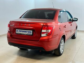 2019 Lada (ВАЗ) Granta I Рестайлинг, красный, 599000 рублей, вид 4