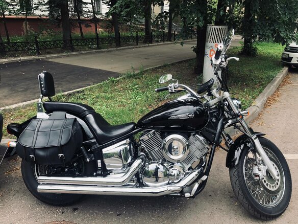2003 Yamaha XVS1100, чёрный, 480000 рублей