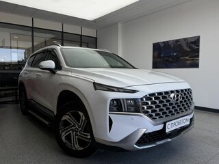 2021 Hyundai Santa Fe IV Рестайлинг, белый, 3245000 рублей, вид 3