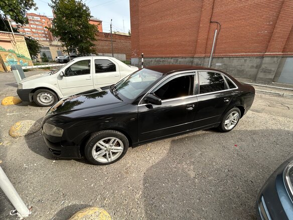 2007 Audi A4 III (B7), чёрный, 750000 рублей - вид 2
