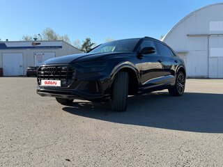 2020 Audi Q8 55 TFSI I (4M), чёрный, 6700000 рублей, вид 2