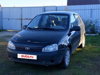 2011 Lada (ВАЗ) Kalina I, чёрный, 230000 рублей, вид 1