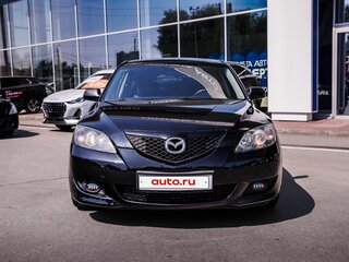 2006 Mazda 3 I (BK) Рестайлинг, чёрный, 599000 рублей, вид 3