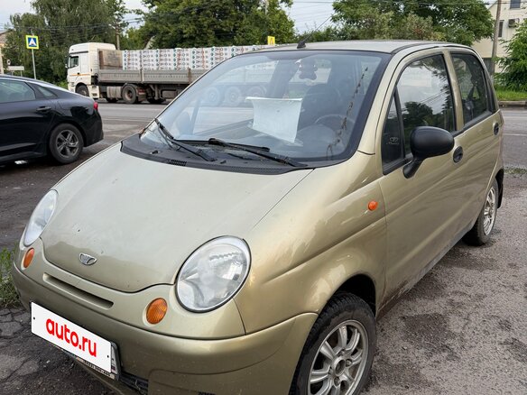 2008 Daewoo Matiz I Рестайлинг, бежевый, 199999 рублей
