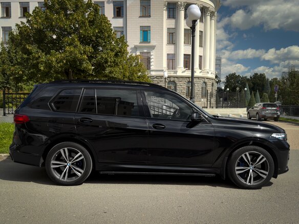 2019 BMW X7 30d I (G07), чёрный, 6800000 рублей - вид 7
