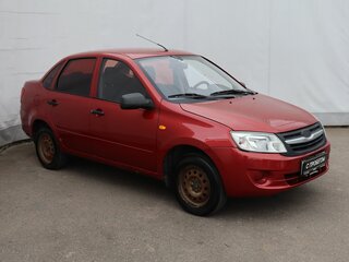2012 Lada (ВАЗ) Granta I, красный, 319000 рублей, вид 3
