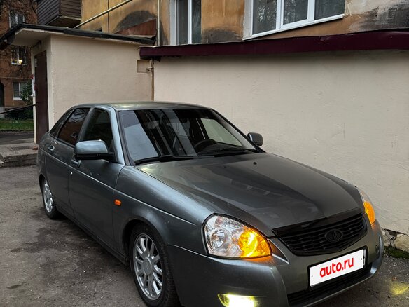 2008 Lada (ВАЗ) Priora I, серый, 275000 рублей - вид 1