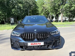 2022 BMW X6 40i III (G06), синий, 9700000 рублей, вид 4