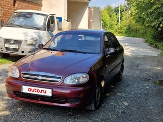 2008 Chevrolet Lanos I, красный, 180000 рублей, вид 2
