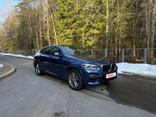 2019 BMW X4 20d II (G02), синий, 4760000 рублей, вид 3