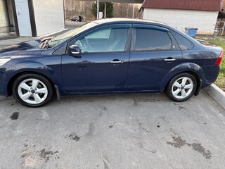 2009 Ford Focus II Рестайлинг, синий, 540000 рублей, вид 4