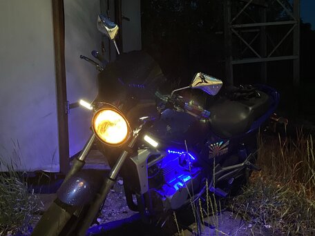1999 Kawasaki ER-5, синий, 222000 рублей, вид 3