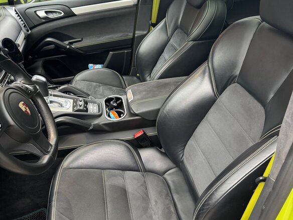 2014 Porsche Cayenne GTS II (958), зелёный - вид 9