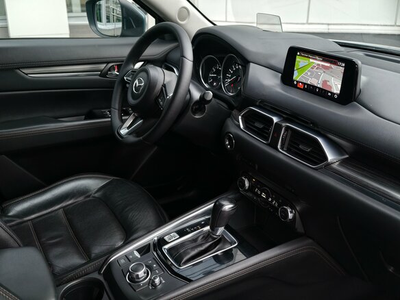 2019 Mazda CX-5 II, голубой, 2400000 рублей - вид 8