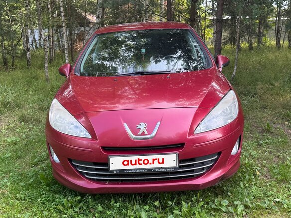 2013 Peugeot 408 I, красный - вид 1