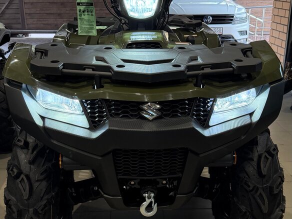 2025 Suzuki KingQuad 750, зелёный, 1590000 рублей - вид 12