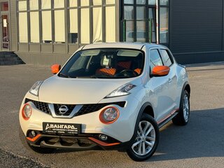 2015 Nissan Juke I Рестайлинг, белый, 1380000 рублей, вид 3