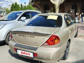 2007 Kia Spectra I Рестайлинг 2, бежевый, 185000 рублей, вид 4