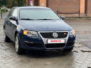 2008 Volkswagen Passat B6, синий, 445000 рублей, вид 1