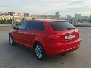 2012 Audi A3 II (8P) Рестайлинг 2, красный, 750000 рублей, вид 4