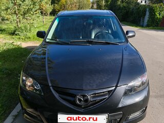 2008 Mazda 3 I (BK) Рестайлинг, чёрный, 580000 рублей, вид 1