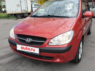 2008 Hyundai Getz I Рестайлинг, красный, 589300 рублей, вид 2