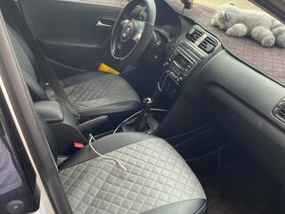 2013 Volkswagen Polo V, белый, 625000 рублей, вид 5