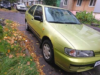 1997 Nissan Almera I (N15), жёлтый, 190000 рублей, вид 2