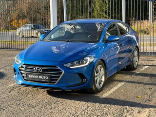 2017 Hyundai Elantra VI (AD), синий, 1759000 рублей, вид 3