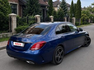 2017 Mercedes-Benz C-Класс 180 9G-TRONIC IV (W205), синий, 2250000 рублей, вид 5