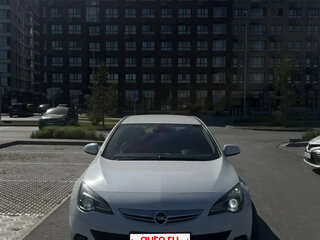 2013 Opel Astra GTC J Рестайлинг, белый, 900000 рублей, вид 2