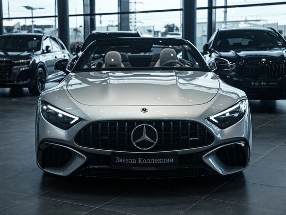 2022 Mercedes-Benz SL-Класс AMG 63 AMG IV (R232), серый - вид 10