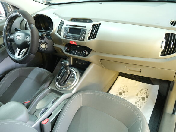 2010 Kia Sportage III, серебристый - вид 16