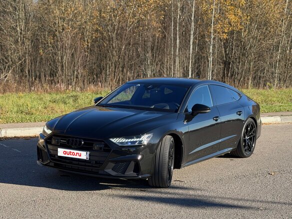 2021 Audi A7 55 TFSI II (4K), чёрный, 6150000 рублей - вид 15
