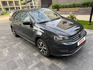 2015 Volkswagen Polo V Рестайлинг, серый, 780000 рублей, вид 2