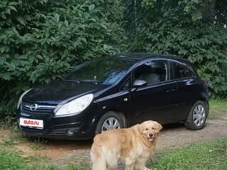 2007 Opel Corsa D, чёрный, 570000 рублей, вид 1