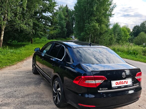 2013 Skoda Superb DSG II, чёрный, 1000000 рублей - вид 2