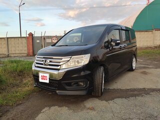 2012 Honda Stepwgn Spada IV Рестайлинг, чёрный, 1400000 рублей, вид 2