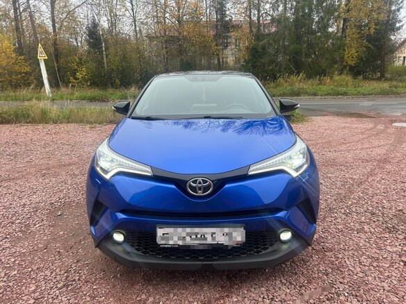 2018 Toyota C-HR I, синий, 2150000 рублей