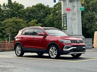 2023 Volkswagen T-Cross I (China Market), красный, 1750100 рублей, вид 5