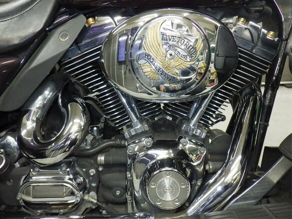 2005 Harley-Davidson Electra Glide, красный, 685000 рублей - вид 6