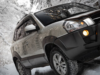 2008 Hyundai Tucson I, серебристый, 1000050 рублей, вид 2