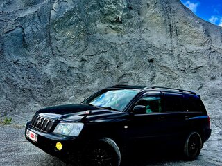 2000 Toyota Kluger I (XU20), чёрный, 950000 рублей, вид 2