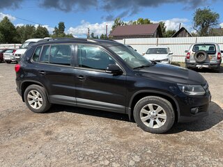 2012 Volkswagen Tiguan I Рестайлинг, чёрный, 850000 рублей, вид 3