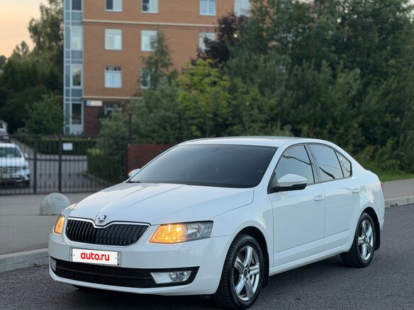 2014 Skoda Octavia III (A7), белый, 1150000 рублей