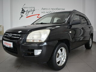 2007 Kia Sportage II, чёрный, 679000 рублей, вид 1