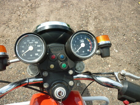1981 Jawa 350/634, красный, 335000 рублей, вид 4