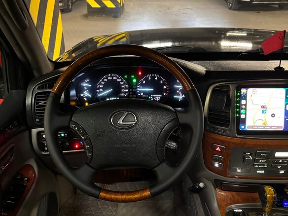 2003 Lexus LX 470 II Рестайлинг, чёрный - вид 15