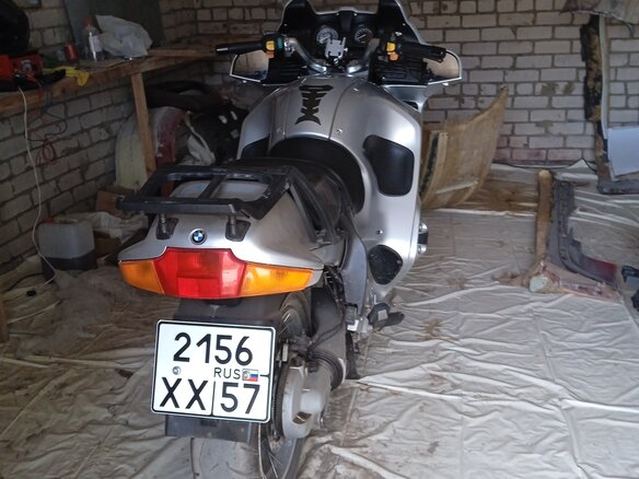 1997 BMW R 1100 RT, серебристый, 350000 рублей - вид 6